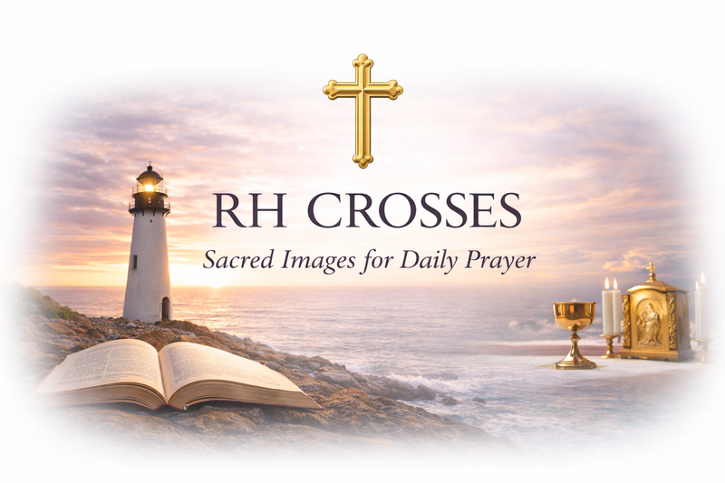 RH Crosses sacred images for daily prayer Catholic Daily Gospel RHCrosses.com